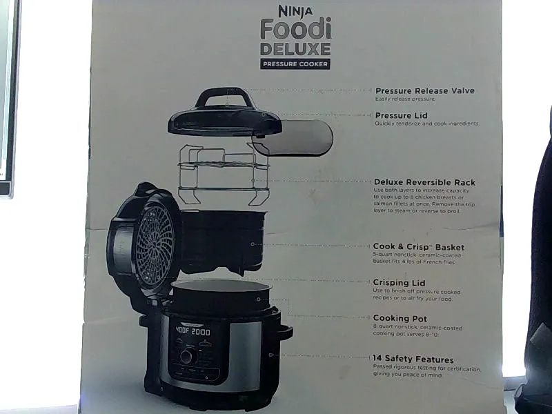 Ninja Foodi Deluxe 8-Quart Pressure Cooker & Air Fryer