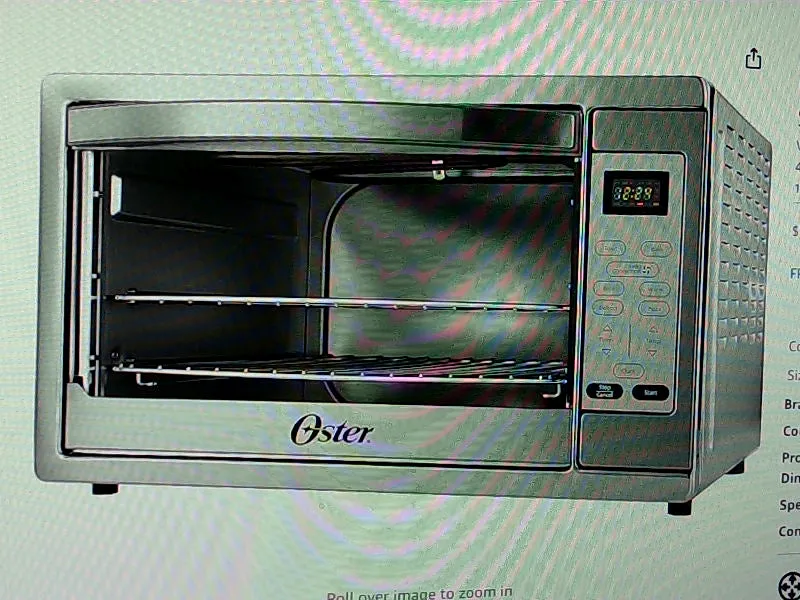 Oster 7 in 1 Stainless Steel Toaster Oven