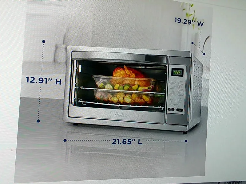 Oster 7 in 1 Stainless Steel Toaster Oven