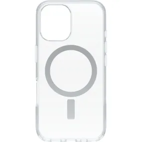 OtterBox Symmetry Clear MagSafe Case for iPhone 16 (Clear)