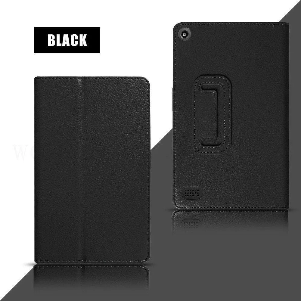 OUT Amazon Kindle Fire 7 (2017) Generation Flip Folio Book Stand Case