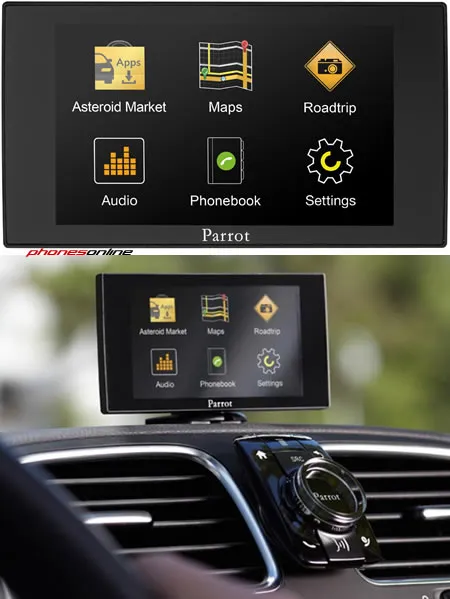 Parrot ASTEROID Mini Bluetooth Car Kit