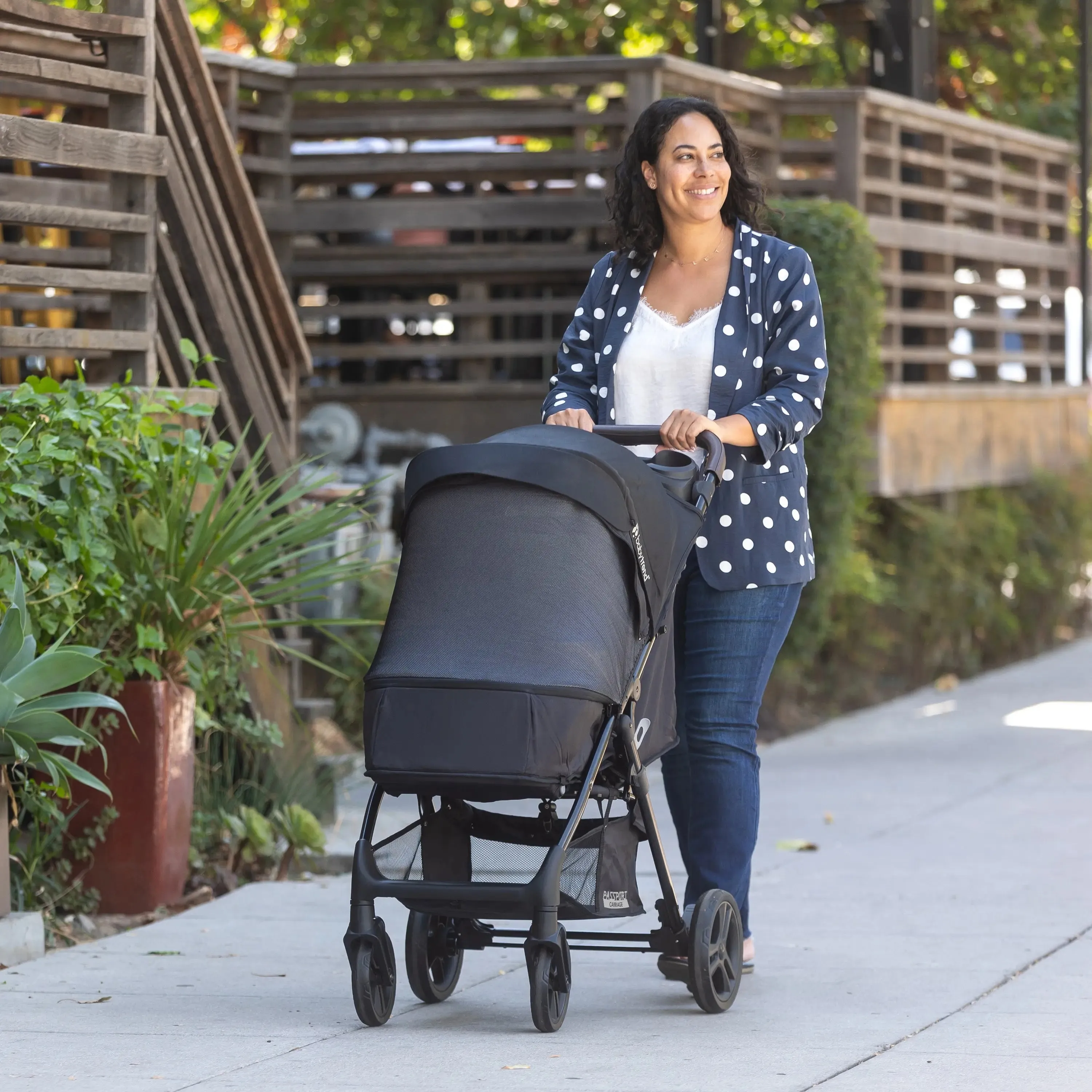 Passport® Carriage DLX Stroller Travel System with EZ-Lift™ PLUS Infant Car Seat - Uptown Black