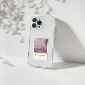 Paul Signac Trope Polaroid Aesthetic Silicone Clear Case