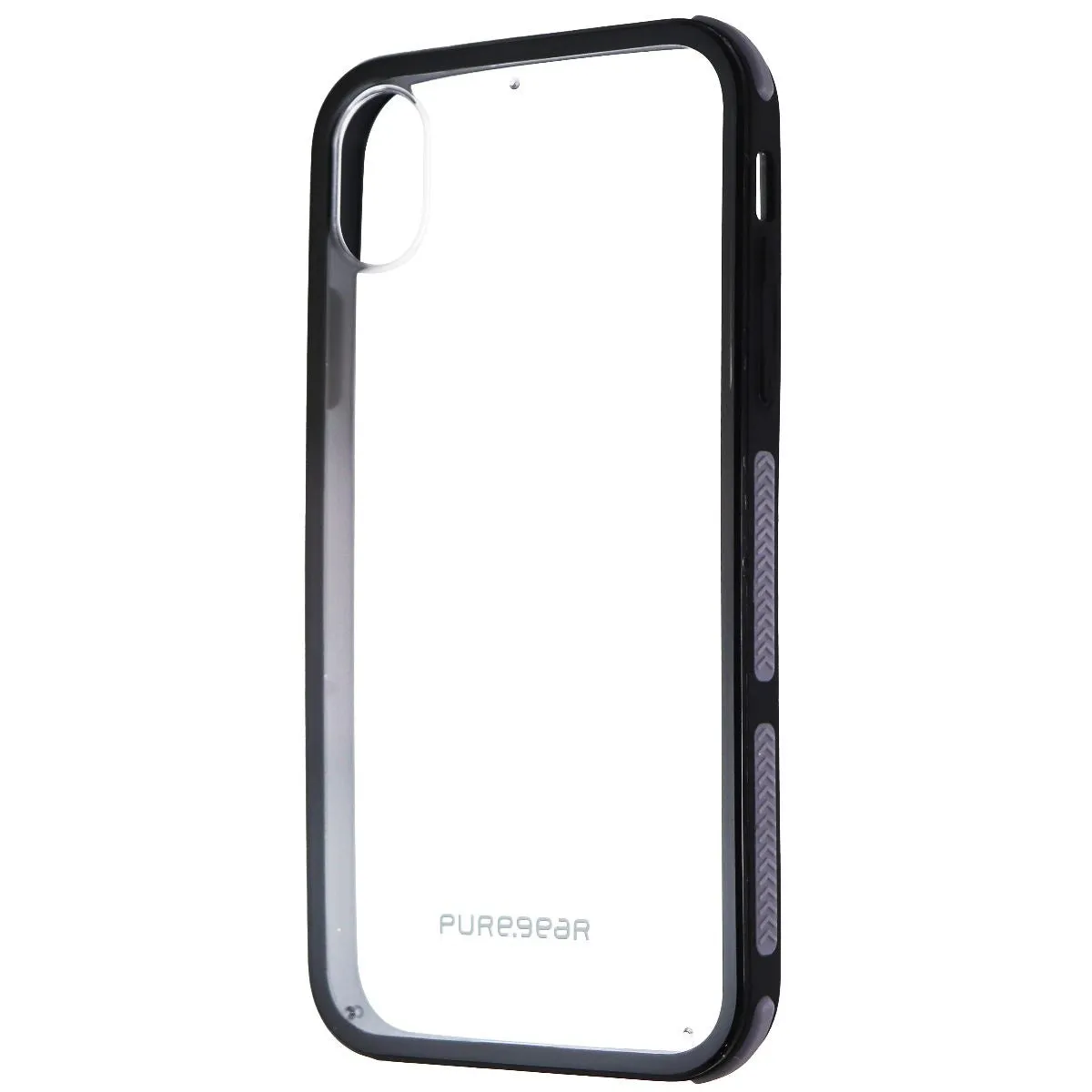 PureGear DualTek Clear Case for Apple iPhone XR - Clear/Black/Gray