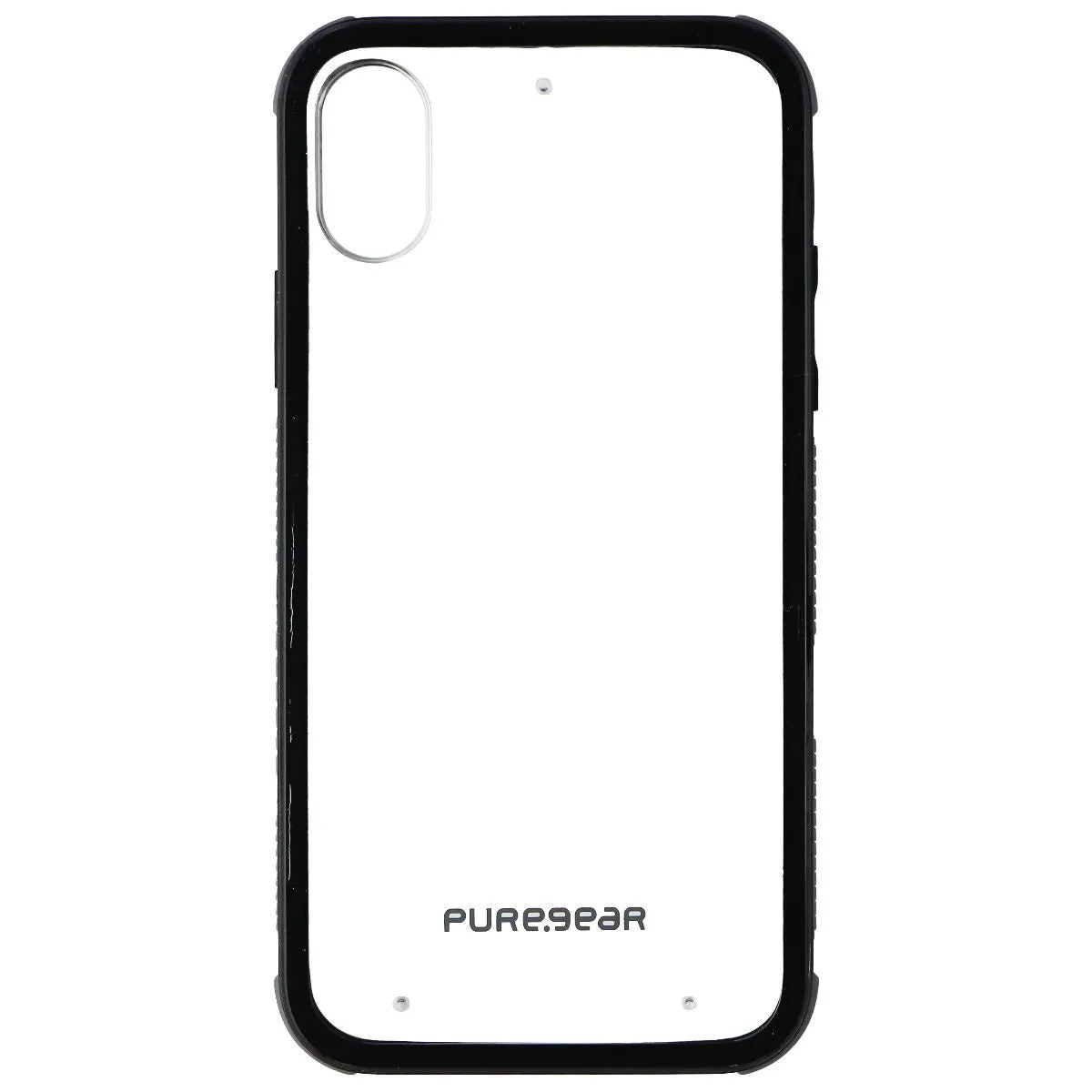 PureGear DualTek Series Hard Case for iPhone Xs/X - Black/Clear