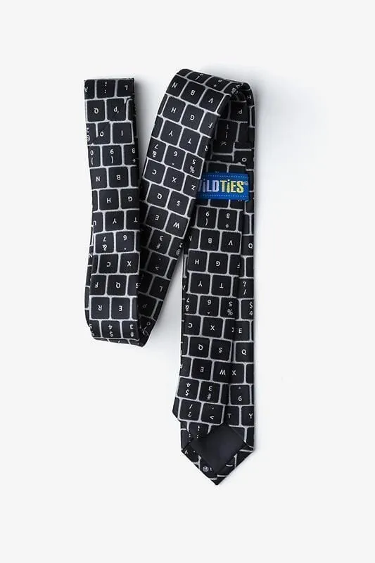 QWERTY Keyboard 2.0 Skinny Tie