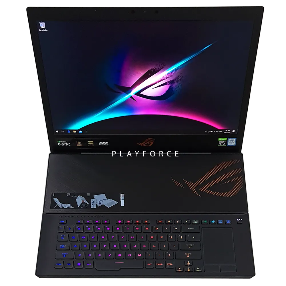 ROG MotherShip (i9-9980HK, RTX 2080, 64GB, 1.5TB SSD, 17-inch)