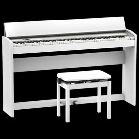 Roland F701 Digital Piano - White