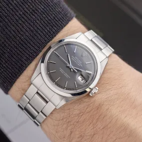 Rolex Datejust Matte Grey Dial ref 1600