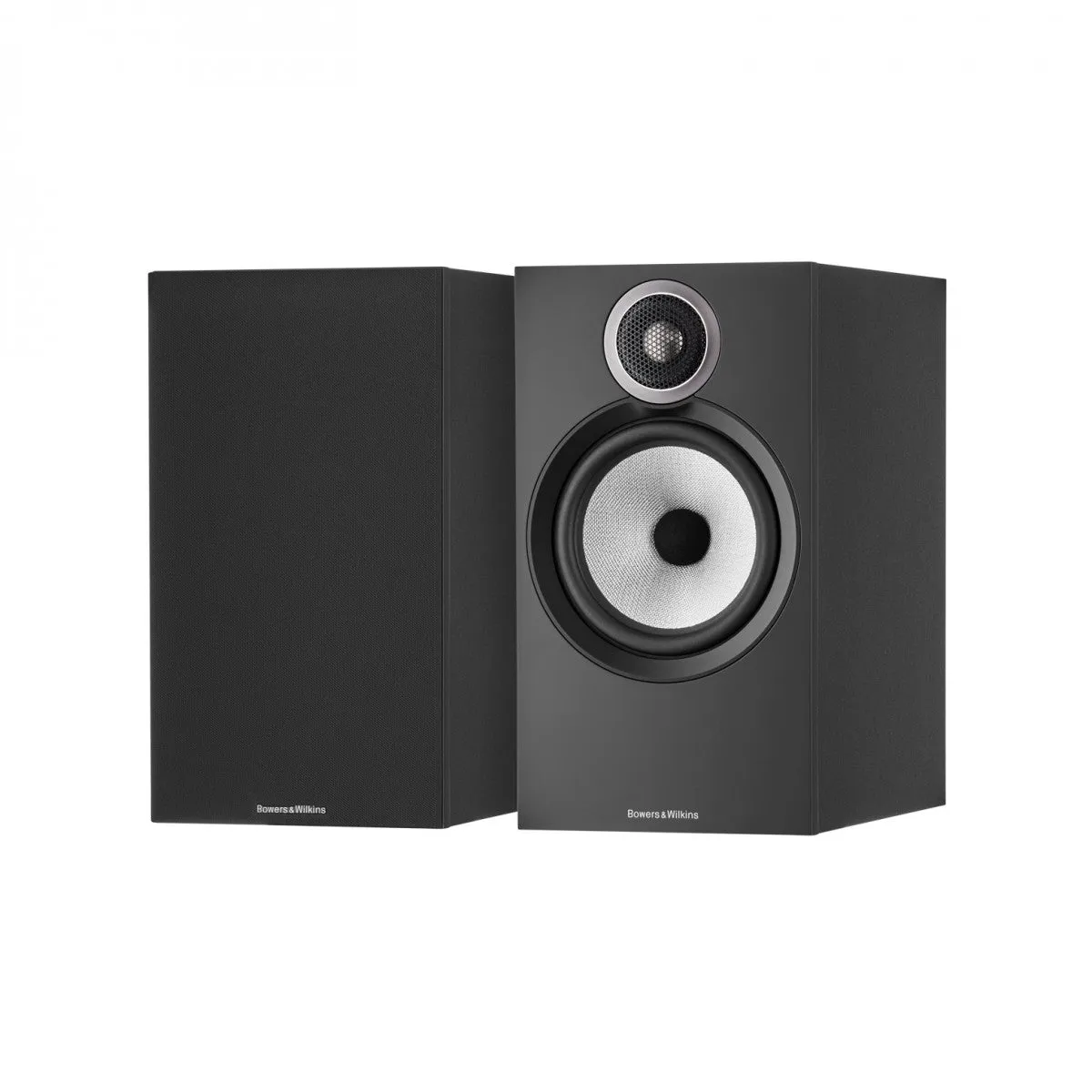 Ruark R610 Music Console with Bowers & Wilkins 606 S3 Bookshelf Speakers Black Hifi Package