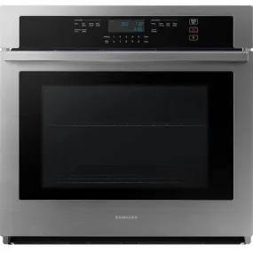 Samsung 30-inch, 5.1 cu.ft. Built-in Single Wall Oven with Wi-Fi Connectivity NV51T5512SS/AC