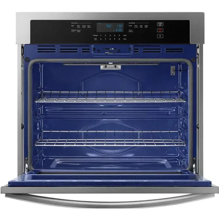 Samsung 30-inch, 5.1 cu.ft. Built-in Single Wall Oven with Wi-Fi Connectivity NV51T5512SS/AC