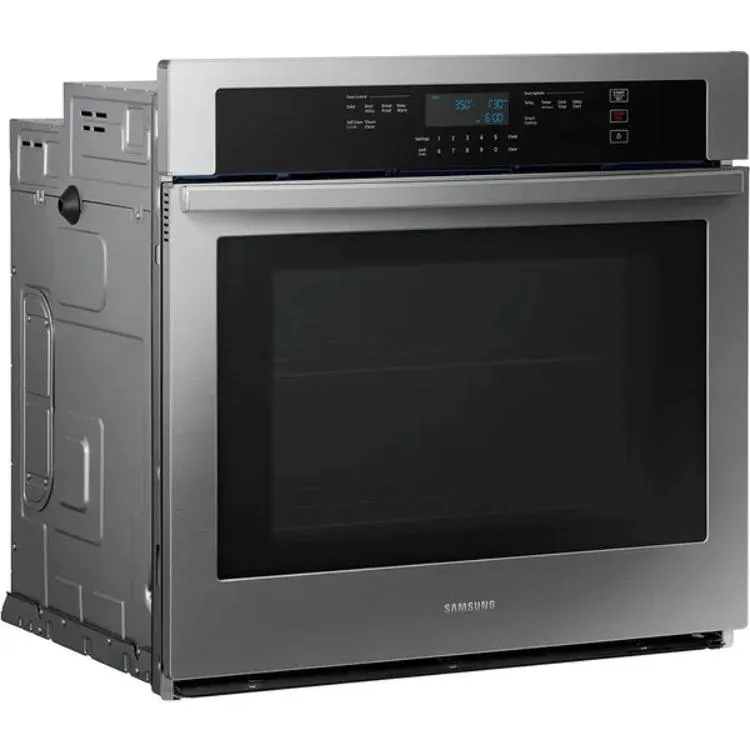 Samsung 30-inch, 5.1 cu.ft. Built-in Single Wall Oven with Wi-Fi Connectivity NV51T5512SS/AC