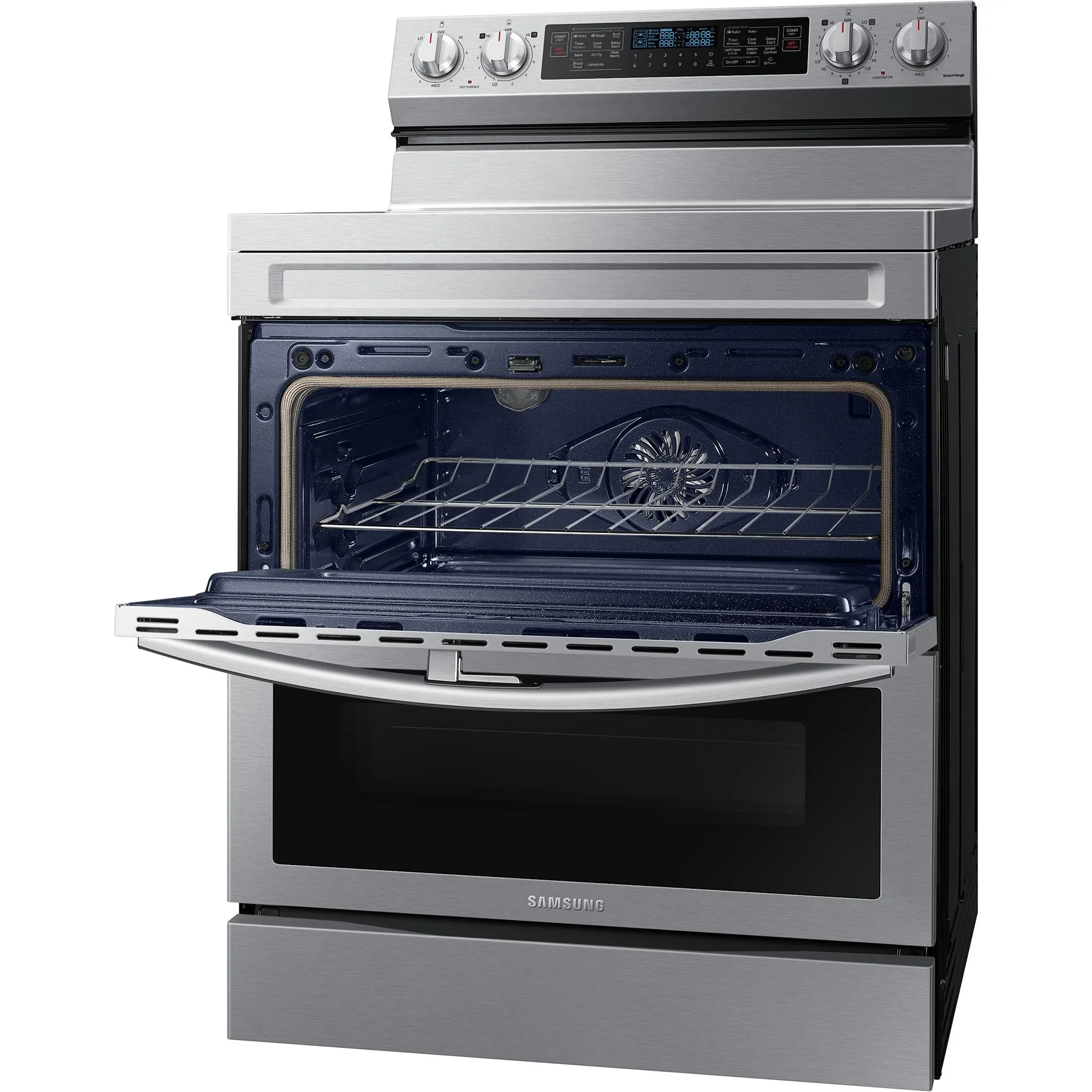 Samsung 30-inch Freestanding Electric Range with Flex Duo™ NE63A6751SS/AC