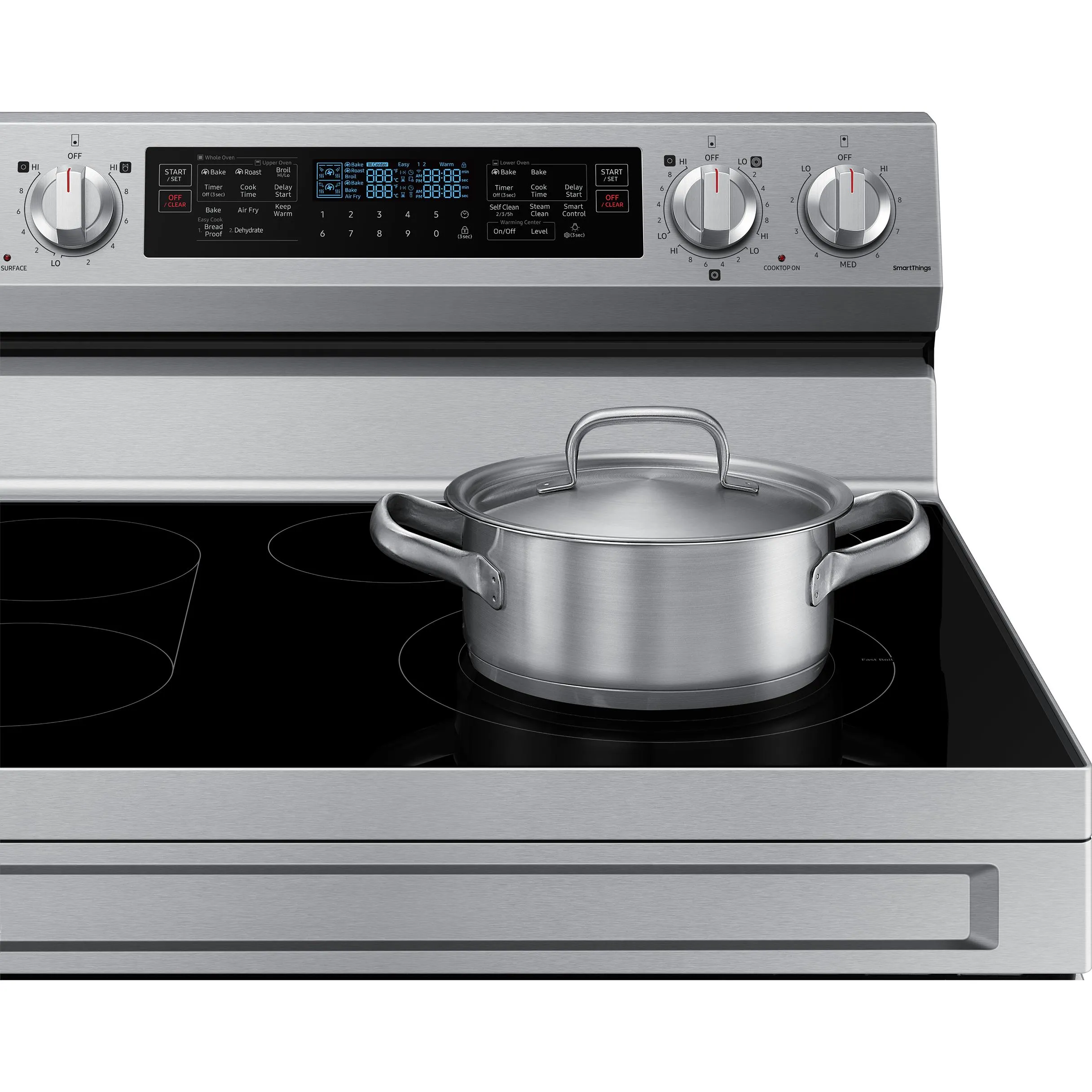 Samsung 30-inch Freestanding Electric Range with Flex Duo™ NE63A6751SS/AC