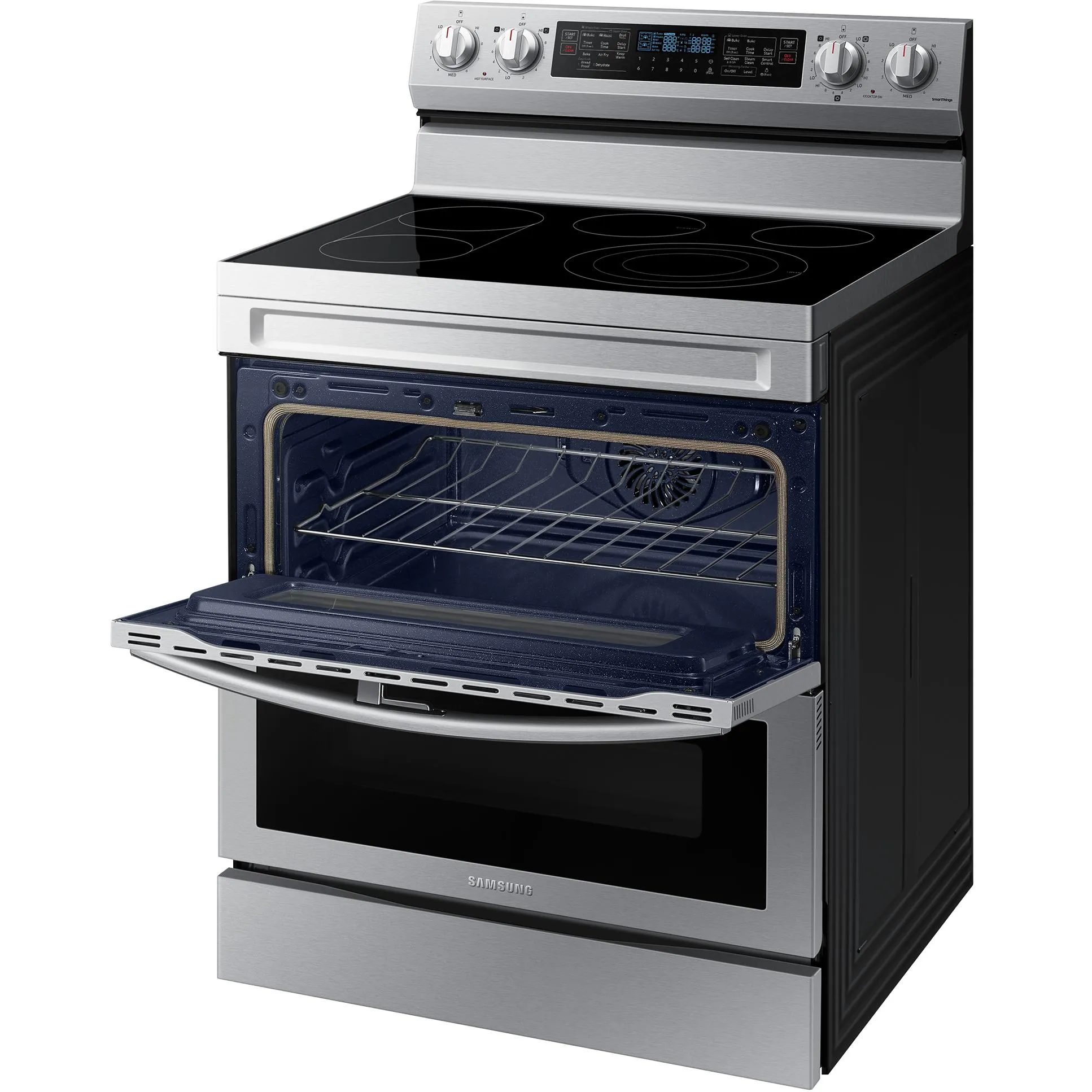 Samsung 30-inch Freestanding Electric Range with Flex Duo™ NE63A6751SS/AC