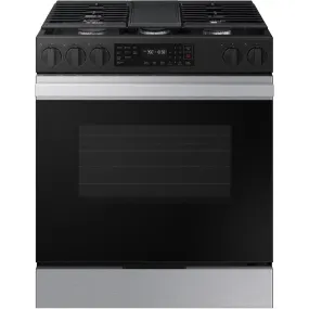 Samsung 6.0 cu. ft. Bespoke Smart Slide-In Gas Range NSG6DG8300SR/AA