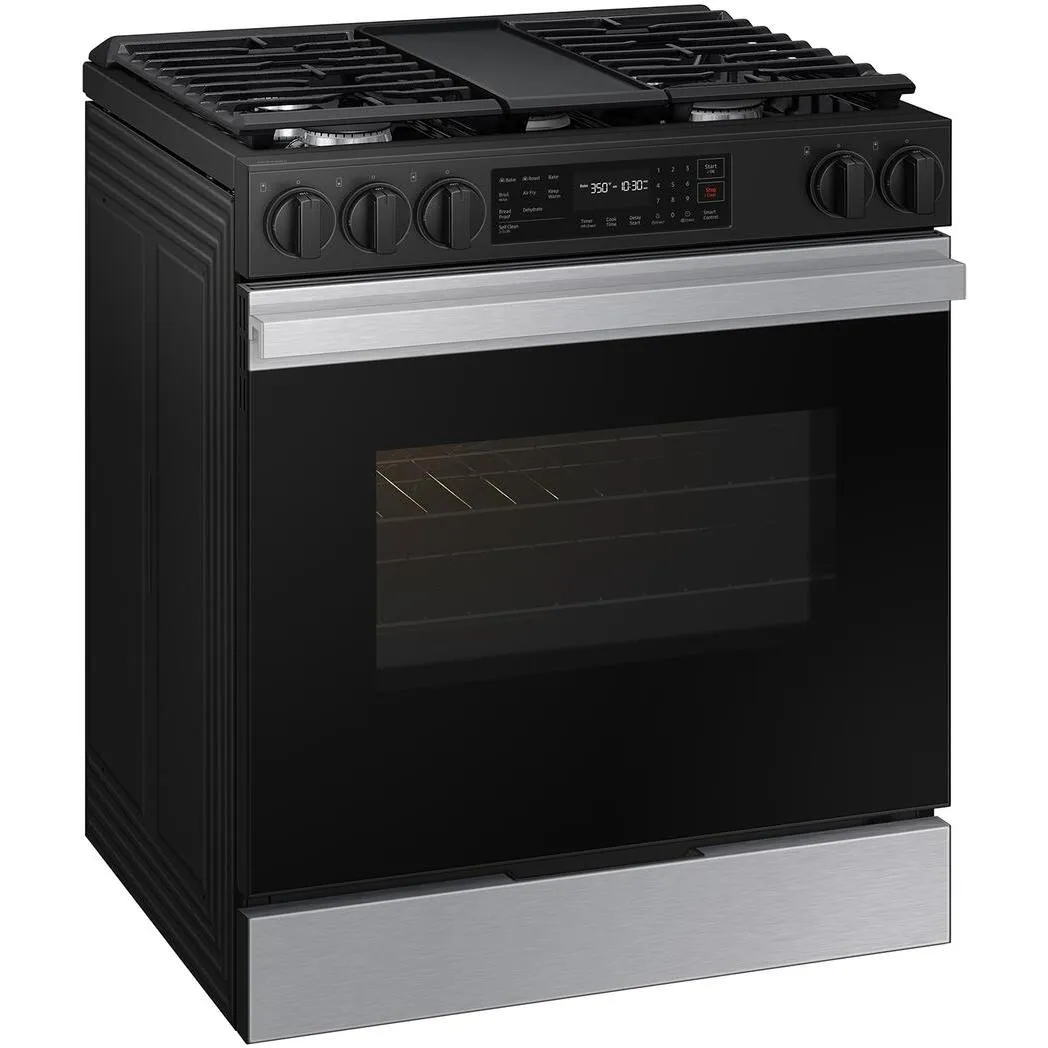 Samsung 6.0 cu. ft. Bespoke Smart Slide-In Gas Range NSG6DG8300SR/AA