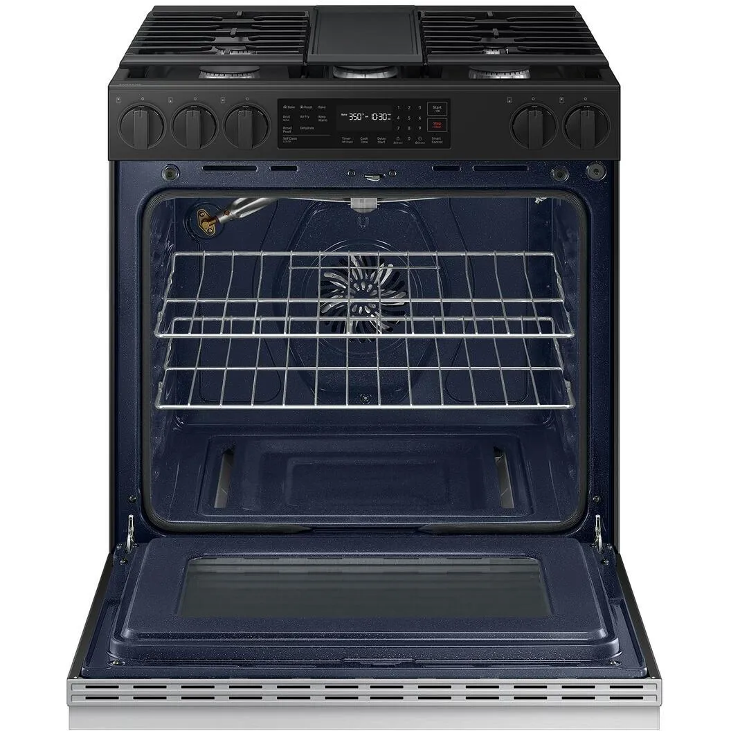 Samsung 6.0 cu. ft. Bespoke Smart Slide-In Gas Range NSG6DG8300SR/AA