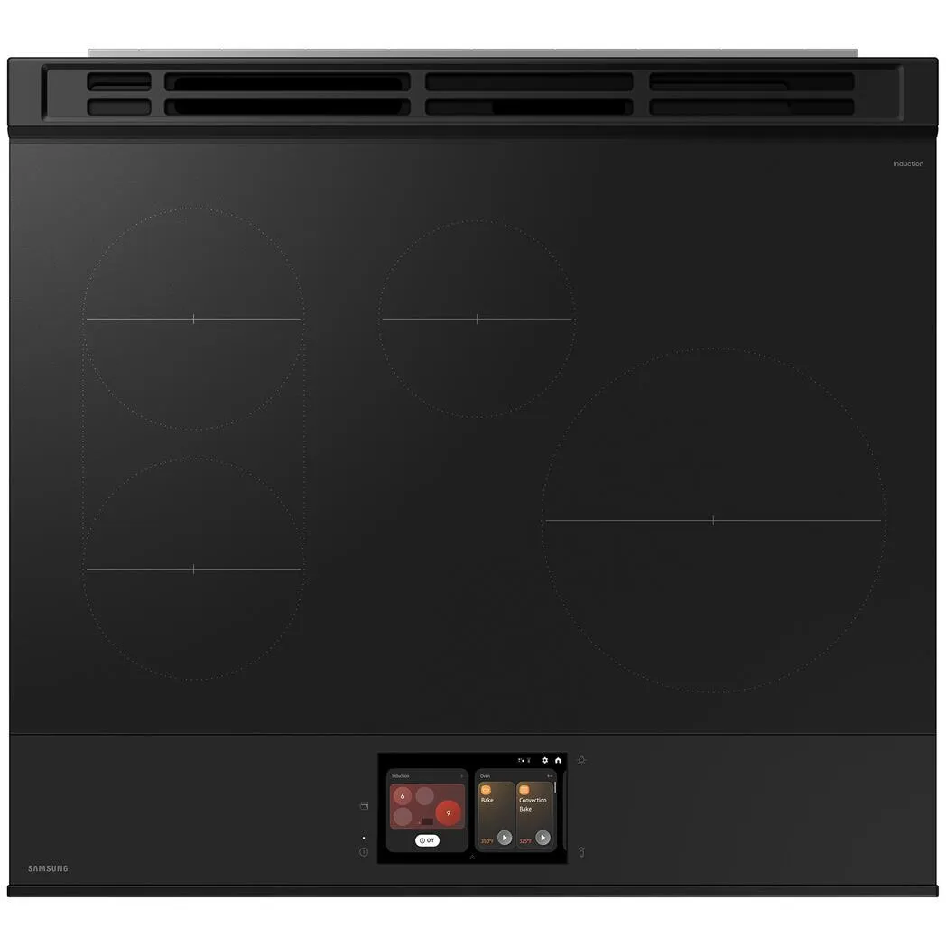 Samsung 6.3 cu. ft. Bespoke AI Slide-In Induction Range NSI6DG9900SR/AC