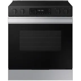 Samsung 6.3 cu. ft. Bespoke Smart Slide-In Electric Range NSE6DG8300SR/AC