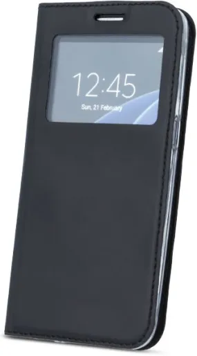 Samsung Galaxy S10 S-View Wallet Case - Black