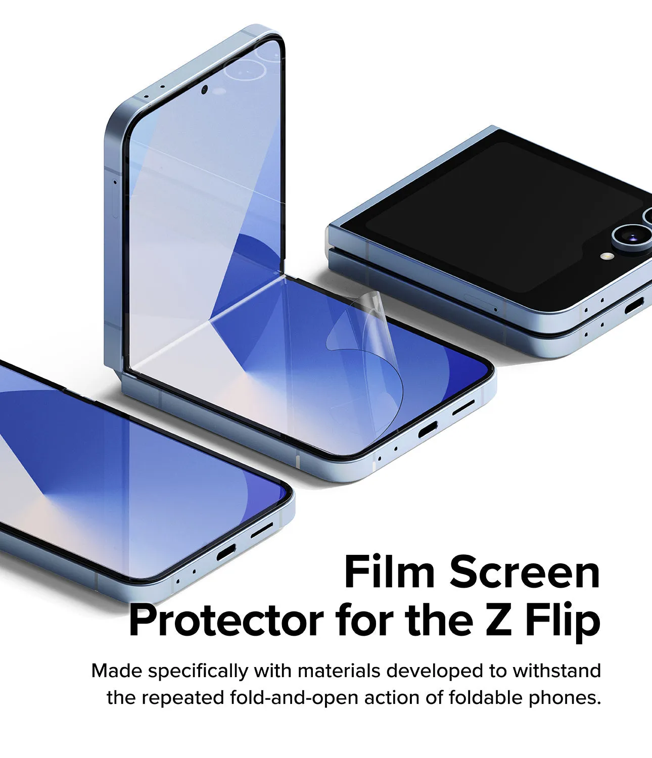 Samsung Galaxy Z Flip 6 Screen Protector | Dual Easy Film | 2 Pack