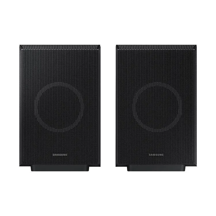 Samsung HWQ990D | Barre de son - 11.1.4 canaux - Dolby ATMOS - Sans fil - Caisson de graves sans fil et Haut-parleurs arrière inclus - 656W - Noir