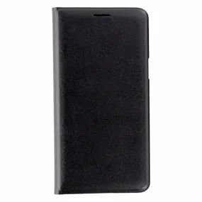 Samsung Wallet Flip Cover for Samsung Galaxy J3 (6) - Black Leather