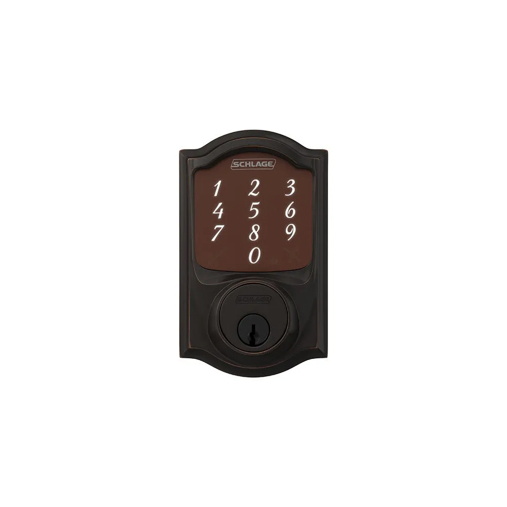 Schlage Sense™ Smart Deadbolt with Camelot Trim