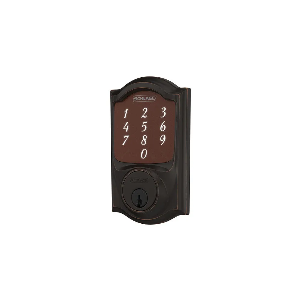 Schlage Sense™ Smart Deadbolt with Camelot Trim