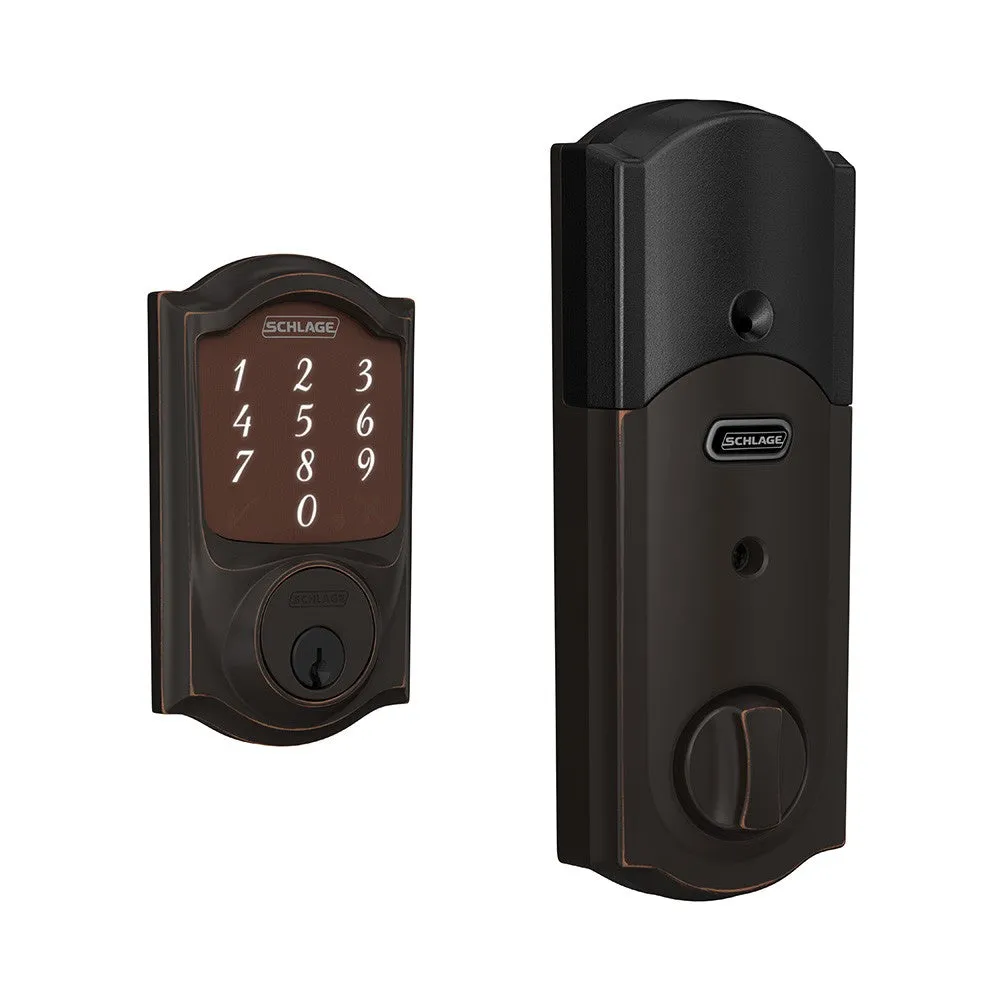 Schlage Sense™ Smart Deadbolt with Camelot Trim