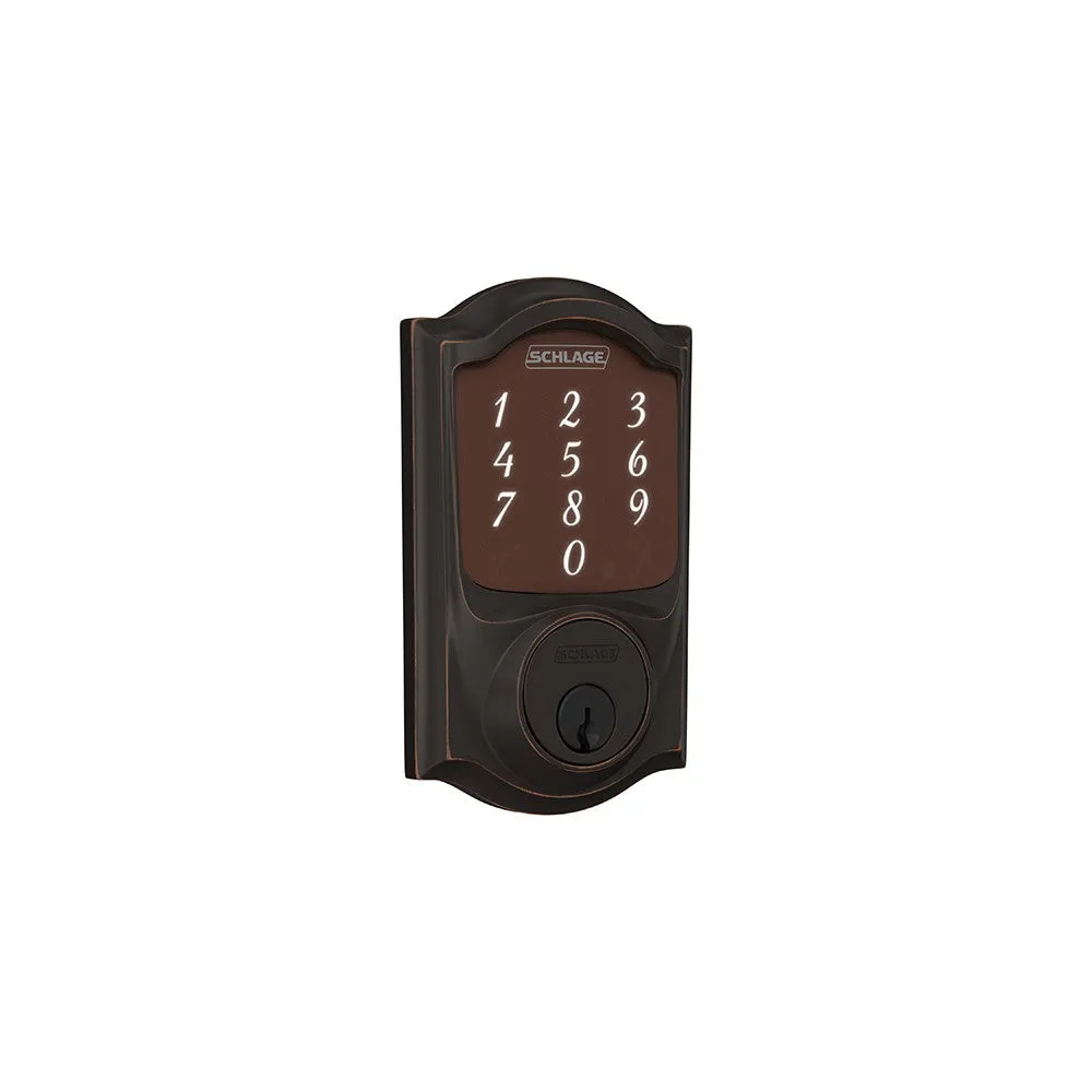 Schlage Sense™ Smart Deadbolt with Camelot Trim