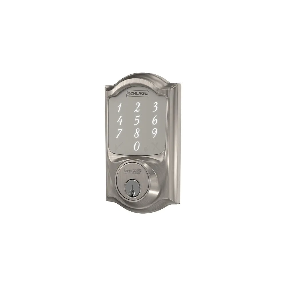 Schlage Sense™ Smart Deadbolt with Camelot Trim