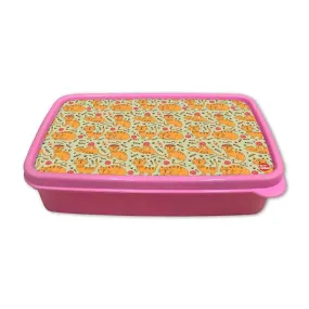 School Girls Lunch Box for Snacks With Small Container - Cute Cat