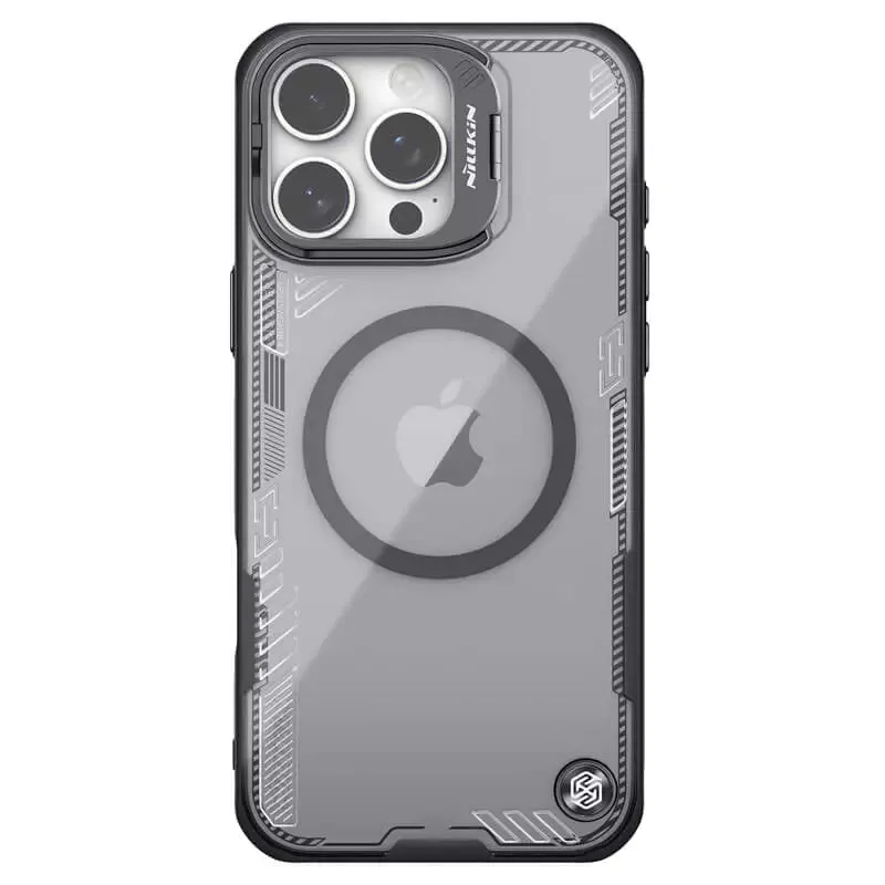 Shockproof Transparent Magnetic Phone Case Camera Lens Protection For iPhone