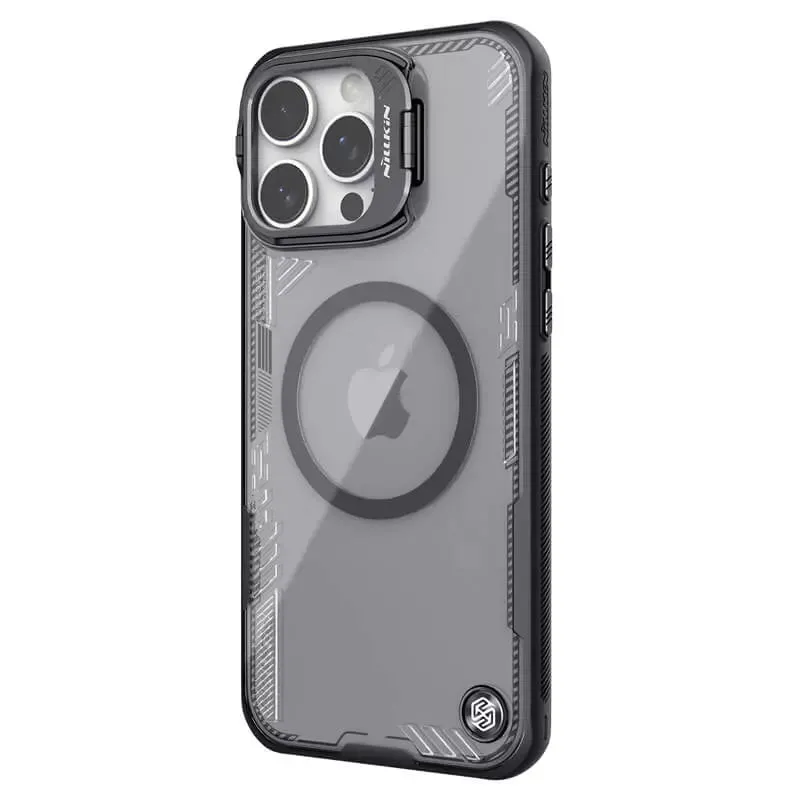 Shockproof Transparent Magnetic Phone Case Camera Lens Protection For iPhone