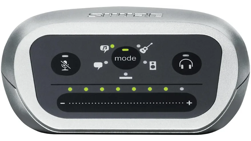 Shure Motiv MVi Digital Audio Interface with USB and Lightning Cables Included