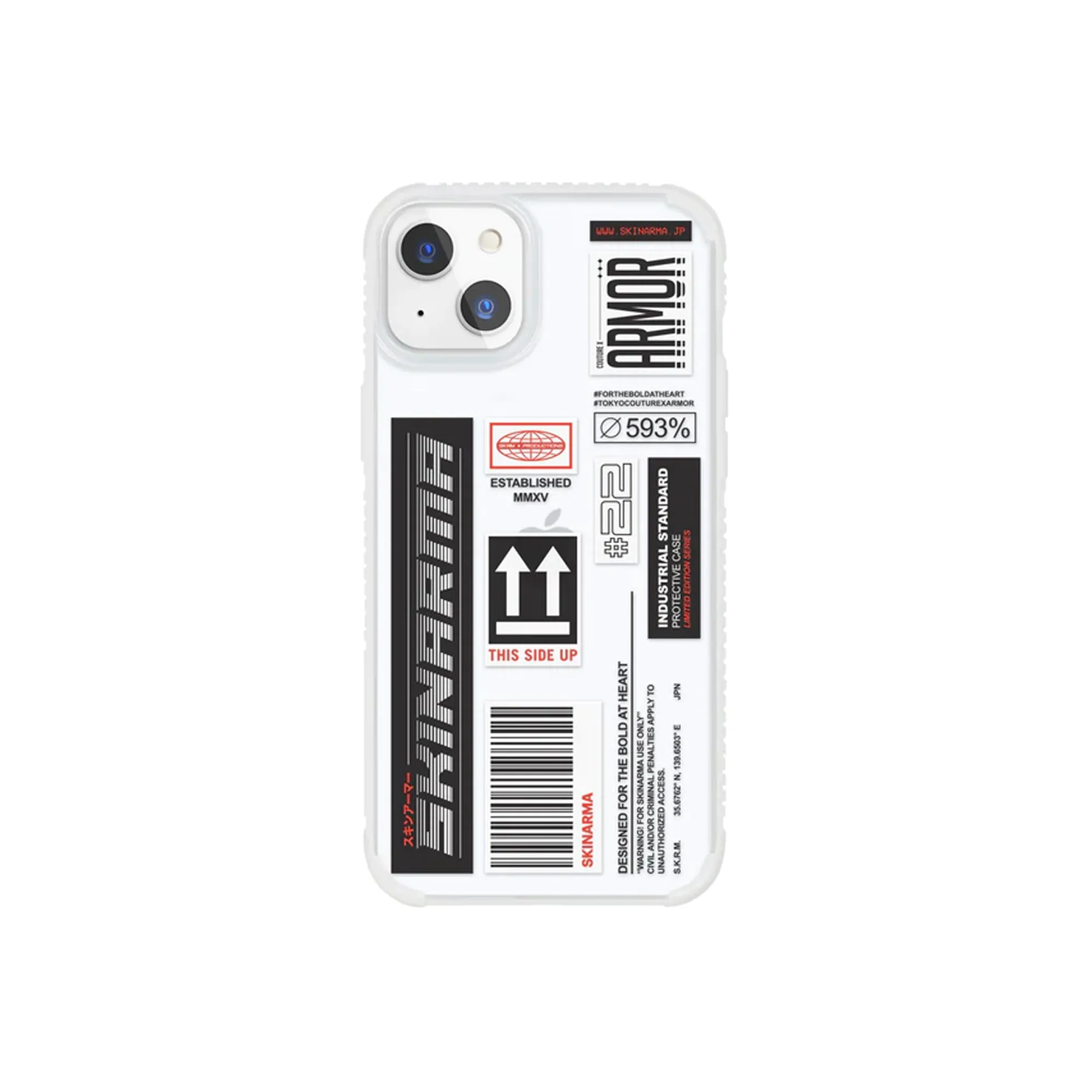 SKINARMA Taito Case for iPhone 13 6.1" 5G - Clear (Barcode: 6972926573866 )