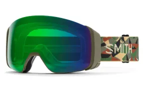 Smith 4D MAG Alder Geo Camo Goggles | ChromaPop Everyday Green Mirror   / Chromapop Storm Rose Flash