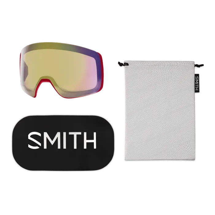 SMITH 4D MAG BLACK | SUN RED MIRROR & STORM YELLOW FLASH