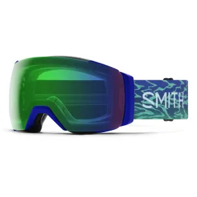 Smith I/O Mag XL Lapis Brain Waves Goggles | ChromaPop Everyday Green Mirror 23% VLT / Chromapop Storm Yellow Flash 65% VLT