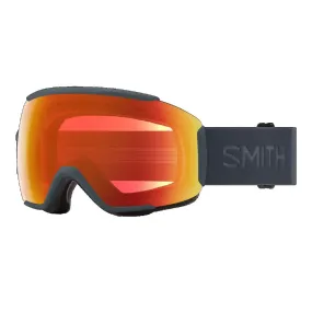 Smith Sequence OTG Low Bridge Fit Slate Goggles | ChromaPop Everyday Red Mirror