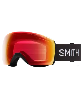 Smith Skyline XL Snow Goggles - Black / ChromaPop Photochromic Red Mirror - 2023