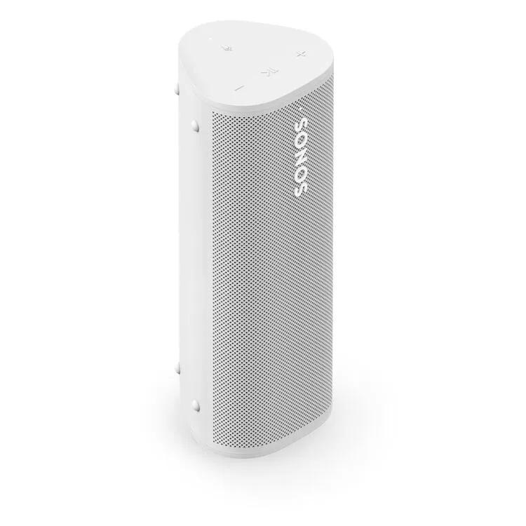 Sonos Roam 2 | Haut-parleur portatif - Bluetooth - Wi-Fi - Étanche - Couplage Stéréo - Blanc