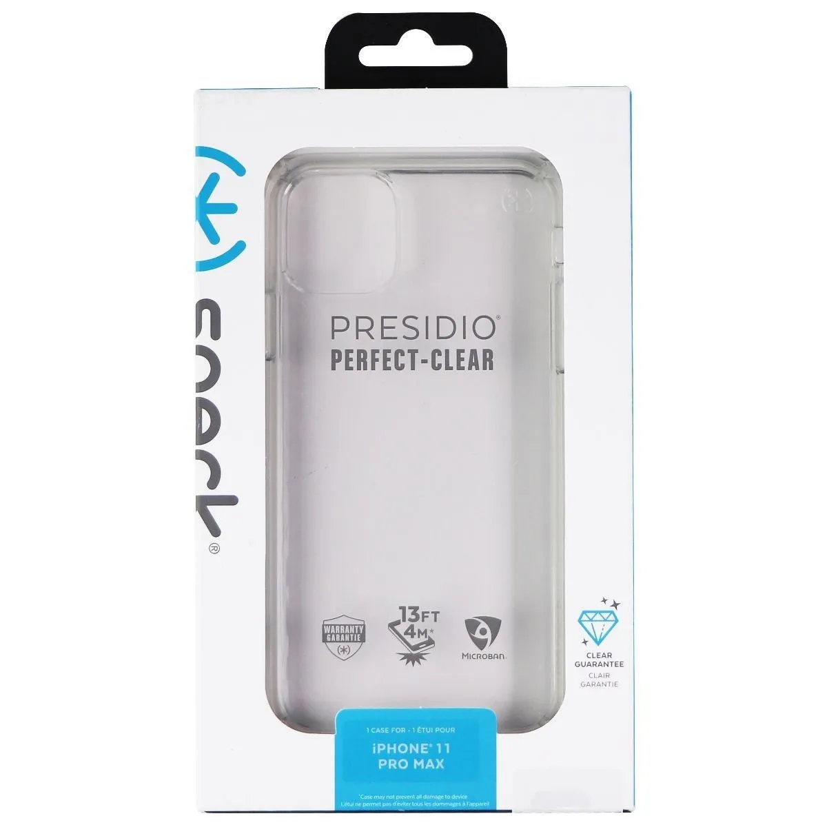 Speck Presidio Perfect-Clear Series Case for Apple iPhone 11 Pro Max - Clear