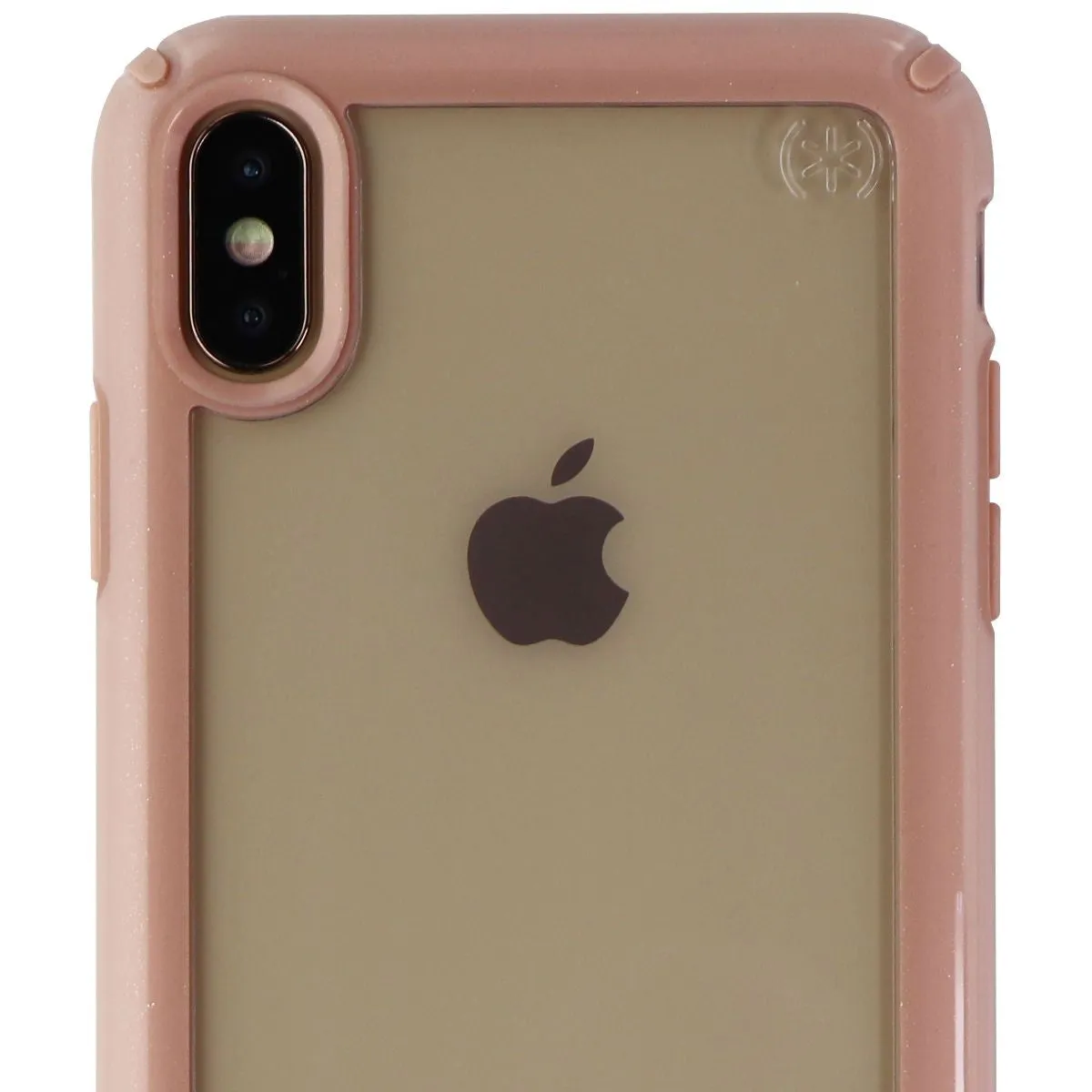 Speck Presidio Show Series Case for Apple iPhone Xs Max - Clear/Rose Gold