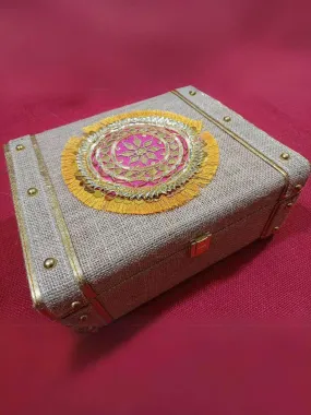 Square Mdf Hand Made Jewelry Boxes