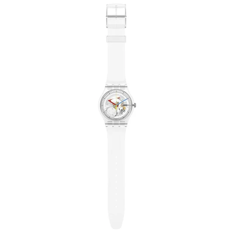 Swatch CLEARLY NEW GENT Watch SO29K100